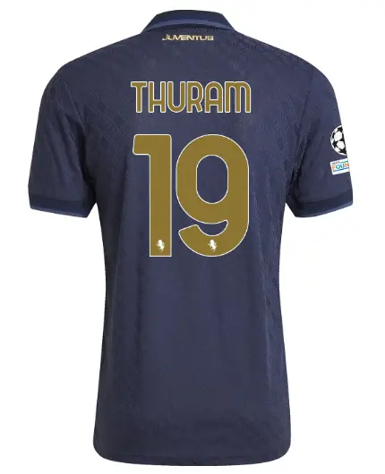 Juventus Trikots Shop – juventus auswärtstrikot 202425 – 19 – thuram – champions league pack Trikots und mehr entdecken