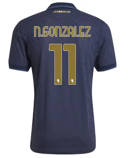 Juventus Trikots Shop – juventus drittes authentisches trikot 202425 – 11 – n. gonzalez Trikots und mehr entdecken