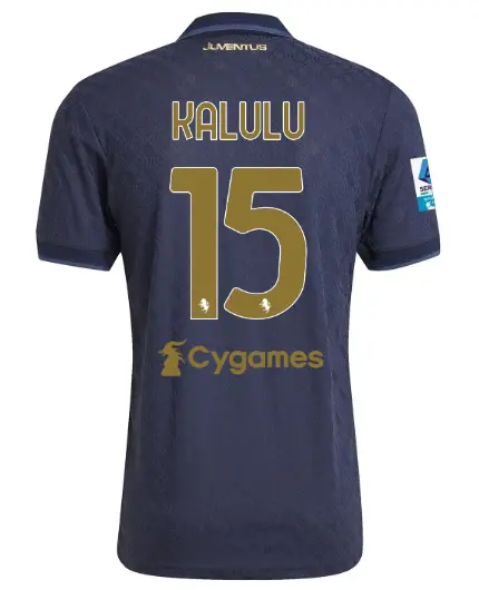 Juventus Trikots Shop – juventus drittes authentisches trikot 202425 – 15 – kalulu – serie a pack Trikots und mehr entdecken