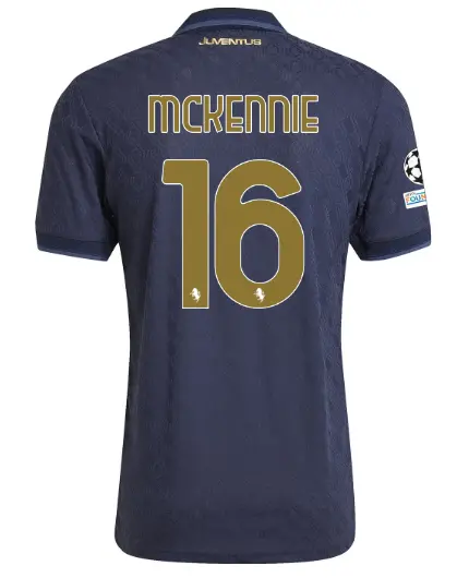 Juventus Trikots Shop – juventus drittes authentisches trikot 202425 – 16 – mckennie – champions league pack Trikots und mehr entdecken