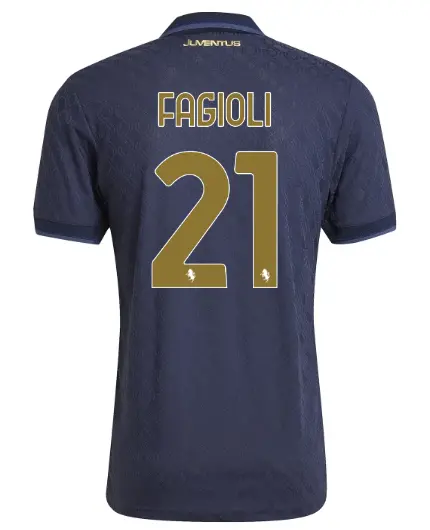 Juventus Trikots Shop – juventus drittes authentisches trikot 202425 – 21 – fagioli Trikots und mehr entdecken