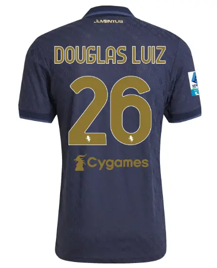 Juventus Trikots Shop – juventus drittes authentisches trikot 202425 – 26 – douglas luiz – serie a pack Trikots und mehr entdecken