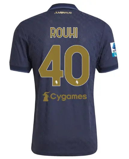 Juventus Trikots Shop – juventus drittes authentisches trikot 202425 – 40 – rouhi – serie a pack Trikots und mehr entdecken