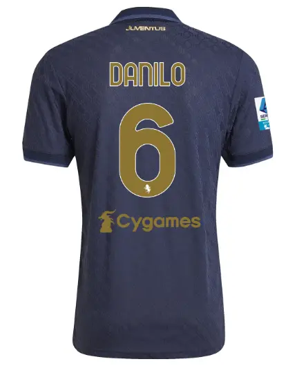 Juventus Trikots Shop – juventus drittes authentisches trikot 202425 – 6 – danilo – serie a pack Trikots und mehr entdecken