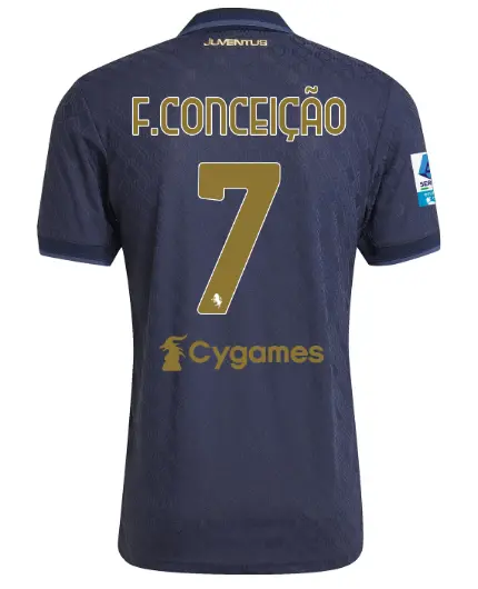 Juventus Trikots Shop – juventus drittes authentisches trikot 202425 – 7 – f.conceiÇÃo – serie a pack Trikots und mehr entdecken