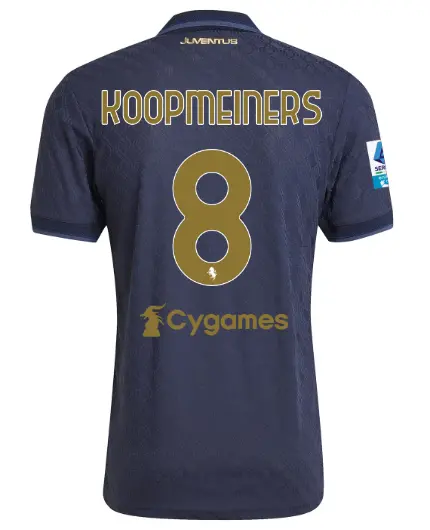 Juventus Trikots Shop – juventus drittes authentisches trikot 202425 – 8 – koopmeiners – serie a pack Trikots und mehr entdecken