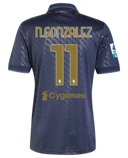Juventus Trikots Shop – juventus drittes trikot 202425 – 11 – n.gonzalez – serie a pack Trikots und mehr entdecken