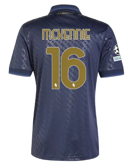 Juventus Trikots Shop – juventus drittes trikot 202425 – 16 – mckennie – champions league pack Trikots und mehr entdecken