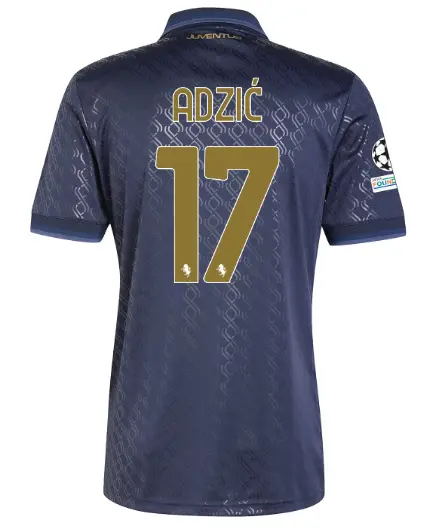 Juventus Trikots Shop – juventus drittes trikot 202425 – 17 – adziĆ – champions league pack Trikots und mehr entdecken