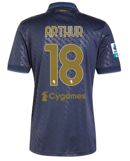 Juventus Trikots Shop – juventus drittes trikot 202425 – 18 – arthur – serie a pack Trikots und mehr entdecken