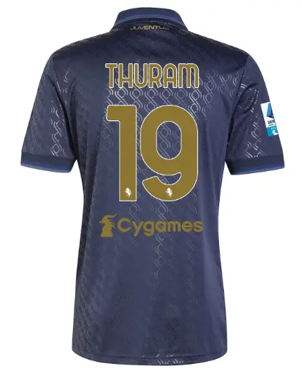 Juventus Trikots Shop – juventus drittes trikot 202425 – 19 – thuram – serie a pack Trikots und mehr entdecken