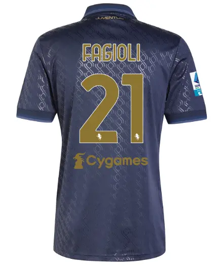 Juventus Trikots Shop – juventus drittes trikot 202425 – 21 – fagioli – serie a pack Trikots und mehr entdecken