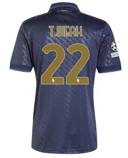 Juventus Trikots Shop – juventus drittes trikot 202425 – 22 – t.weah – champions league pack Trikots und mehr entdecken