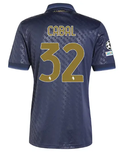 Juventus Trikots Shop – juventus drittes trikot 202425 – 32 – cabal – champions league pack Trikots und mehr entdecken