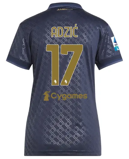 Juventus Trikots Shop – juventus drittes trikot 202425 – damen – 17 – adziĆ – serie a pack Trikots und mehr entdecken