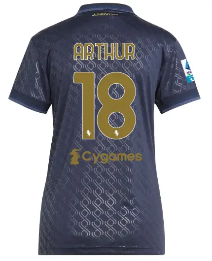 Juventus Trikots Shop – juventus drittes trikot 202425 – damen – 18 – arthur – serie a pack Trikots und mehr entdecken