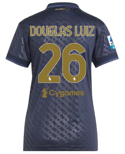 Juventus Trikots Shop – juventus drittes trikot 202425 – damen – 26 – douglas luiz – serie a pack Trikots und mehr entdecken