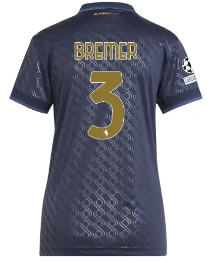 Juventus Trikots Shop – juventus drittes trikot 202425 – damen – 3 – bremer – champions league pack Trikots und mehr entdecken