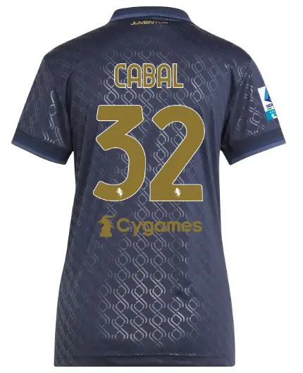 Juventus Trikots Shop – juventus drittes trikot 202425 – damen – 32 – cabal – serie a pack Trikots und mehr entdecken