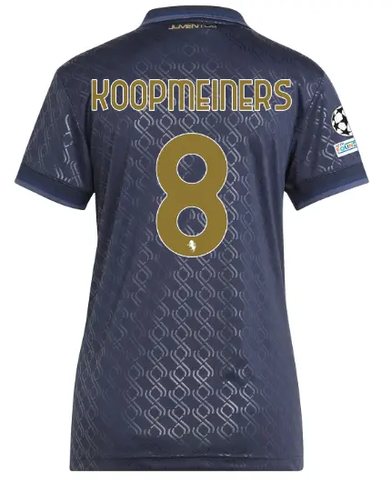 Juventus Trikots Shop – juventus drittes trikot 202425 – damen – 8 – koopmeiners – champions league pack Trikots und mehr entdecken