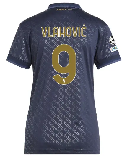 Juventus Trikots Shop – juventus drittes trikot 202425 – damen – 9 – vlahoviĆ – champions league pack Trikots und mehr entdecken