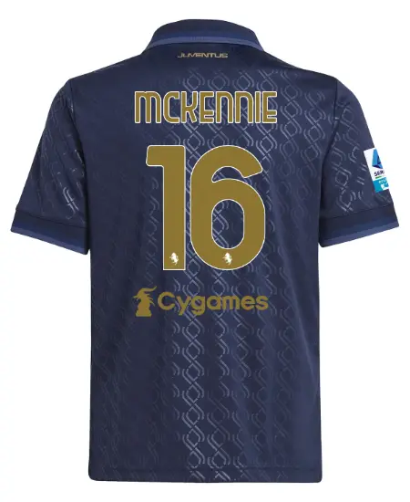 Juventus Trikots Shop – juventus drittes trikot 202425 – kinder – 16 – mckennie – serie a pack Trikots und mehr entdecken