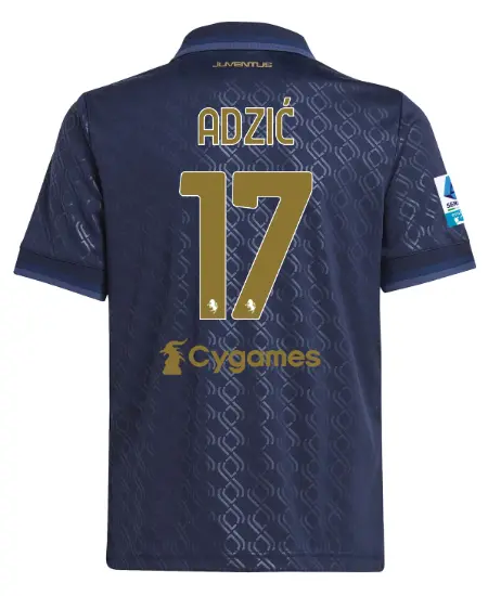 Juventus Trikots Shop – juventus drittes trikot 202425 – kinder – 17 – adziĆ – serie a pack Trikots und mehr entdecken