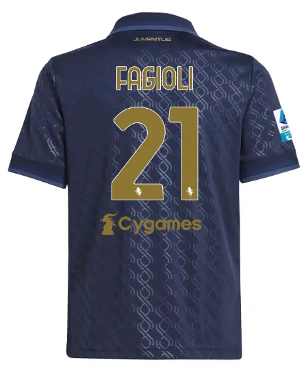 Juventus Trikots Shop – juventus drittes trikot 202425 – kinder – 21 – fagioli – serie a pack Trikots und mehr entdecken