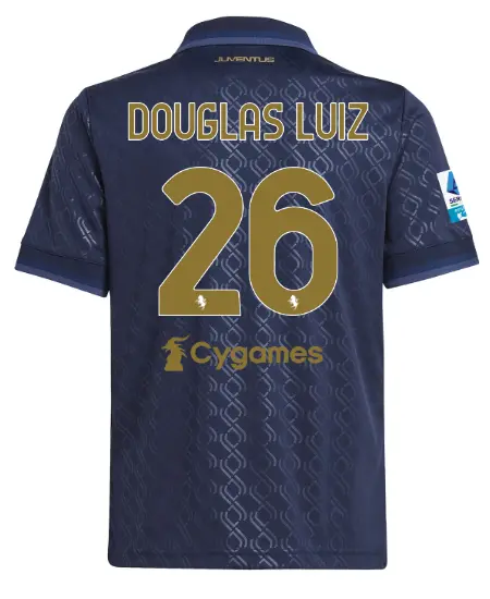 Juventus Trikots Shop – juventus drittes trikot 202425 – kinder – 26 – douglas luiz – serie a pack Trikots und mehr entdecken