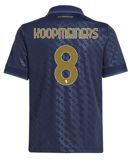 Juventus Trikots Shop – juventus drittes trikot 202425 – kinder – 8 – koopmeiners Trikots und mehr entdecken