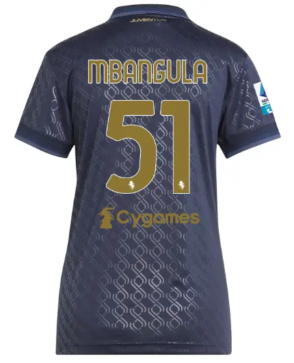 Juventus Trikots Shop – juventus drittes trikot 202425 – damen – 51 – mbangula – serie a-pack Trikots und mehr entdecken
