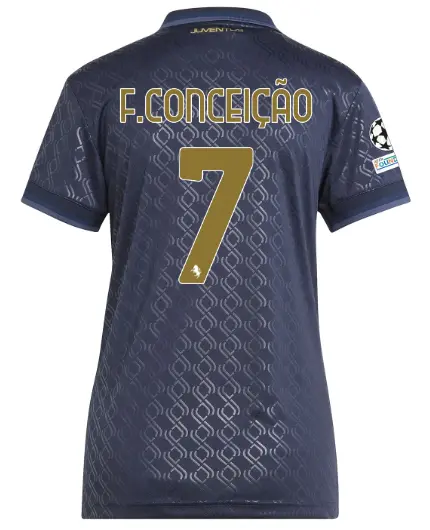 Juventus Trikots Shop – juventus drittes trikot 202425 – frauen – 7 – f.conceiÇÃo – champions-league-pack Trikots und mehr entdecken