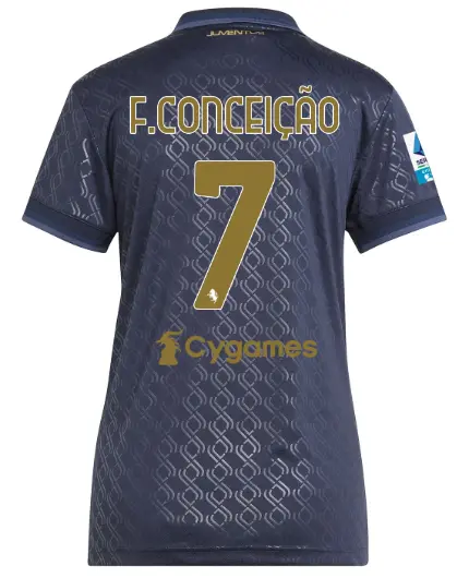 Juventus Trikots Shop – juventus drittes trikot 202425 – frauen – 7 – f.conceiÇÃo – serie a pack Trikots und mehr entdecken
