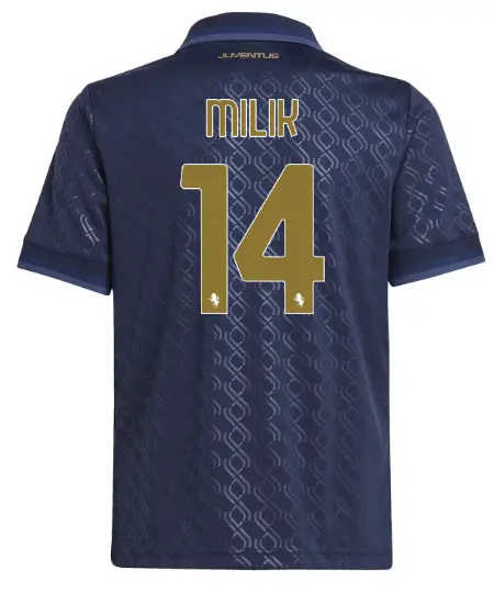 Juventus Trikots Shop – juventus drittes trikot 202425 – kinder – 14 – milik Trikots und mehr entdecken