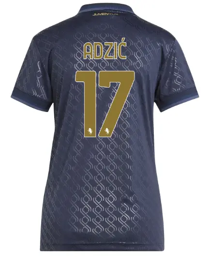 Juventus Trikots Shop – juventus drittes trikottchen 202425 – damen – 17 – adziĆ Trikots und mehr entdecken