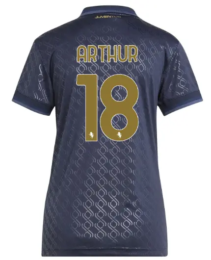 Juventus Trikots Shop – juventus drittes trikottchen 202425 – damen – 18 – arthur Trikots und mehr entdecken