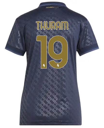 Juventus Trikots Shop – juventus drittes trikottchen 202425 – damen – 19 – thuram Trikots und mehr entdecken