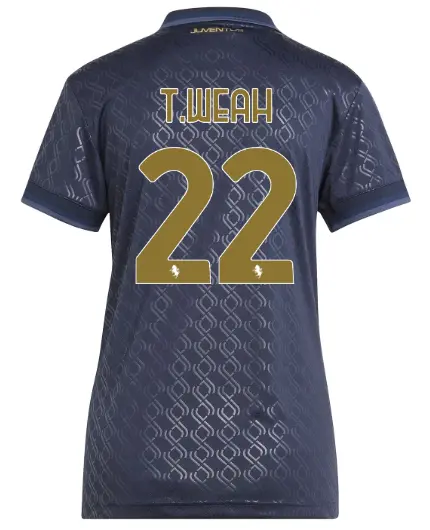 Juventus Trikots Shop – juventus drittes trikottchen 202425 – damen – 22 – t.weah Trikots und mehr entdecken