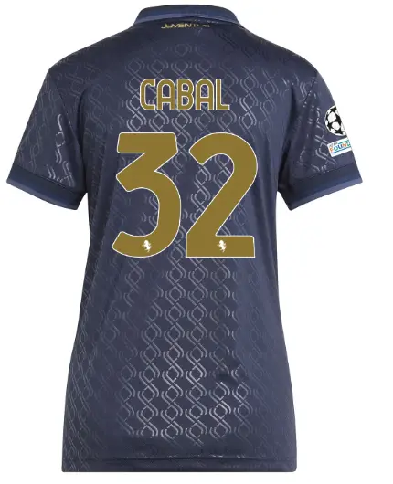 Juventus Trikots Shop – juventus drittes trikottchen 202425 – damen – 32 – cabal – champions league pack Trikots und mehr entdecken