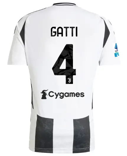 Juventus Trikots Shop – juventus heimtrikot 202425 – 4 – gatti – serie a pack Trikots und mehr entdecken