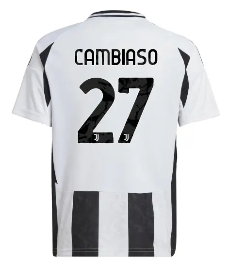 Juventus Trikots Shop – juventus heimtrikot 202425 – kinder – 27 – cambiaso Trikots und mehr entdecken