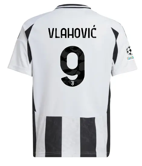 Juventus Trikots Shop – juventus heimtrikot 202425 – kinder – größe 9 – vlahović – champions-league-paket Trikots und mehr entdecken