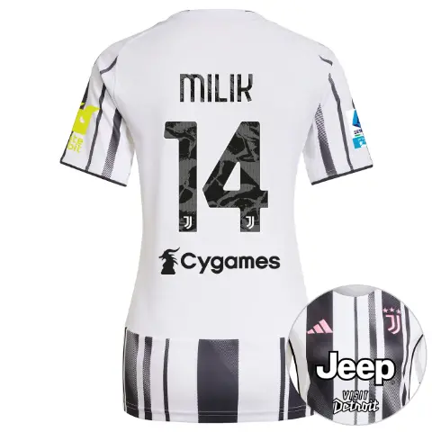 Juventus Trikots Shop – juventus heimtrikot 202526 – damen – serie a pack – 2526 – Ärmelsponsor whitebit – 14 – milik Trikots und mehr entdecken