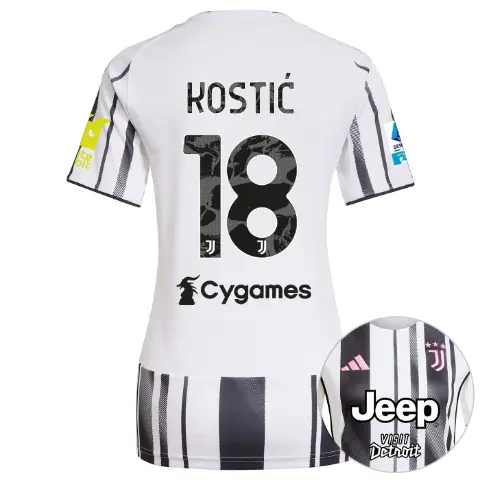 Juventus Trikots Shop – juventus heimtrikot 202526 – damen – serie a pack – 2526 – Ärmelsponsor whitebit – 18 – kostiĆ Trikots und mehr entdecken