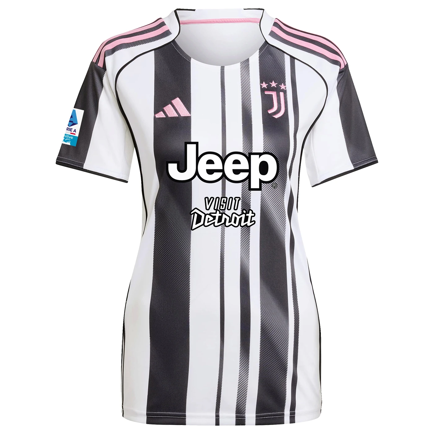 Juventus Trikots Shop – juventus heimtrikot 202526 – damen – serie a pack – 2526 – Ärmelsponsor whitebit Trikots und mehr entdecken