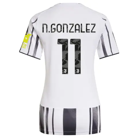 Juventus Trikots Shop – juventus heimtrikot 202526 – damen – Ärmelsponsor whitebit – 11 – n. gonzalez Trikots und mehr entdecken