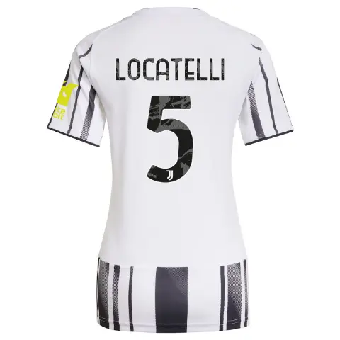Juventus Trikots Shop – juventus heimtrikot 202526 – damen – Ärmelsponsor whitebit – 5 – locatelli Trikots und mehr entdecken