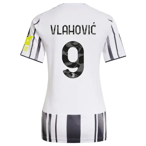 Juventus Trikots Shop – juventus heimtrikot 202526 – damen – Ärmelsponsor whitebit – 9 – vlahoviĆ Trikots und mehr entdecken